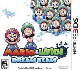 Mario & Luigi Dream Team boxart